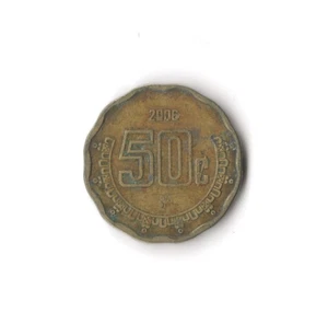 2006 Mexico - 50 Centavos - 161 - Aluminum Bronze - 4.3g - Picture 1 of 2