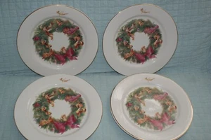 Plato de cena Disney China IN7 China conjunto de 4 coronas vacaciones Bambi Mickey + - Imagen 1 de 6