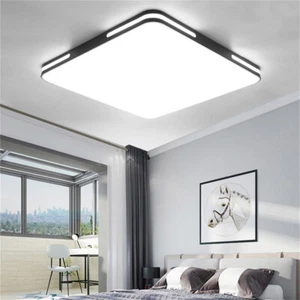 LED Ceiling Lights Square Panel Down Light Kitchen Bedroom Living Room Wall Lamp - Picture 1 of 12