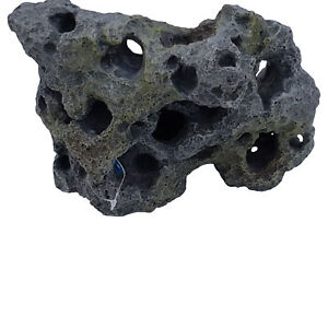 Gray Rock Formation Fish tank decor, Artificial Rock for all types of Aquariums 