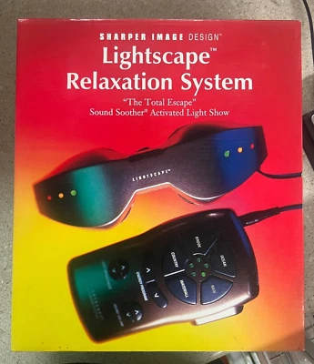Sharper Image LIGHTSCAPE Relaxation System The Total Escape SI568BRZ - Image 1 of 4