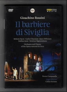 Dvd Rossini IL BARBIERE DI SIVIGLIA Bruno Campanella Roberto Sacca' Chausson - Picture 1 of 1