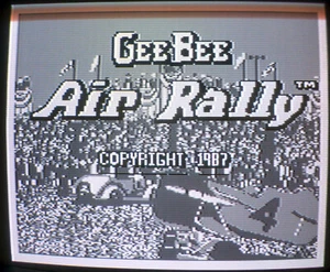 Commodore 64/ 128 GEE BEE AIR RALLY - Original Disk - TESTED & WORKS - Picture 1 of 4