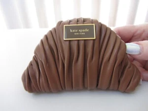 Kate Spade Patisserie Leather Croissant Coin Purse - Picture 1 of 4