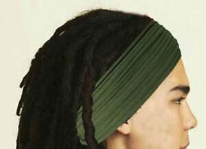 Mens Headband Dreadband Head Scarf Turban Dreadlock Hair Accessories Head Wrap