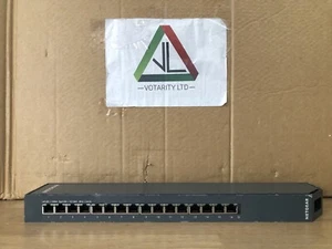 Commutateur à clic Gigabit 16 ports Netgear GSS116E Netgear GSS116E - TVA incluse - Photo 1/9