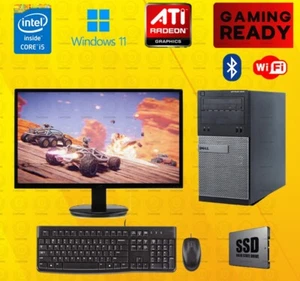 CS:GO Gaming Desktop PC SSD Computer ATI 2GB GDDR5 Win 10 8GB bundle - Picture 1 of 6