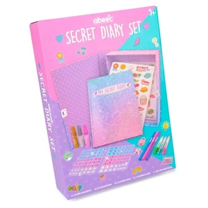 Secret Diary Set for Girls - Includes Stickers For Girls, Gel Pens And Felt Tips - Picture 1 of 7