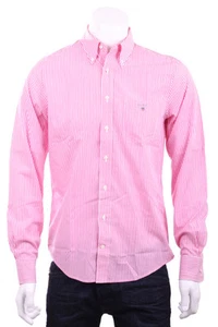 Handschuh Herren Hemd " The Banquier " Fitted Button Down mit Logo auf Tasche Baumwolle - Bild 1 von 5