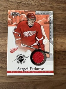 2002-03 Pacific Exclusive Jerseys #7 Sergei Fedorov Jersey