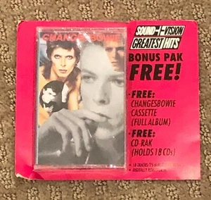 David Bowie Changesbowie Cassette Tape Still in Shrink Wrap - Imagen 1 de 1