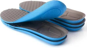 3 Pairs Comfortable Replacement Shoe Insole Inserts, Foot Massage Breathable Sho - Picture 1 of 7