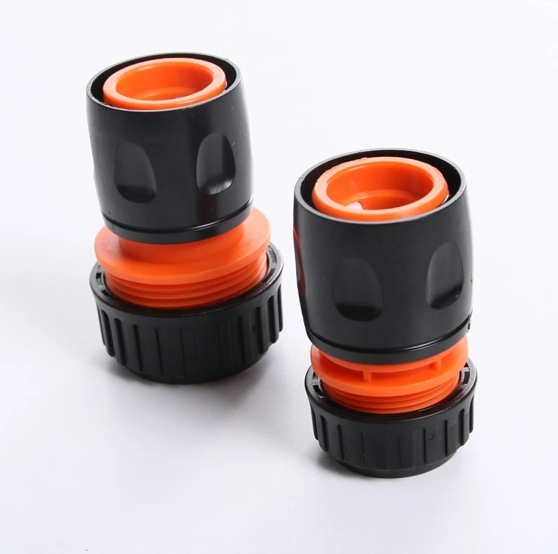 Schnellkupplung Schlauchstück Schlauchverbinder Gartenschlauch Kupplung 1/2 3/4"