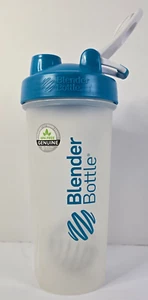 BlenderBottle Classic Blue 28oz Protein Shaker Flasche mit Loop Top - Bild 1 von 6