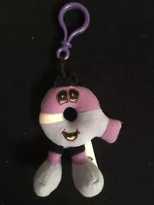 Eurps Mini Plush Alphabet Letter Q Initial Keychain 2004 Bipple - Picture 1 of 3