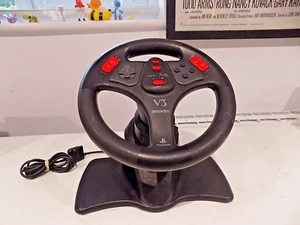 Interact V3 Sony PlayStation Controller Steering Wheel UNTESTED SPARES/PARTS - Picture 1 of 11