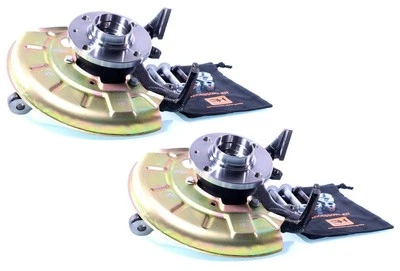 2x Achsschenkel Komplett Vorne für VW Golf II, Jetta II, 72mm ohne ABS  - Bild 1 von 4