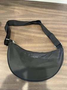 Bolso de Mano Lancome Nylon con Correas Ajustables Negro Nuevo - Imagen 1 de 2