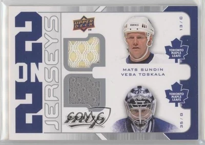 2008 MVP 2 en camisetas alfombrillas Sundin Vesa Toskala Maxim Afinogenov Ryan Miller Salón de la fama Foto 1 de 2