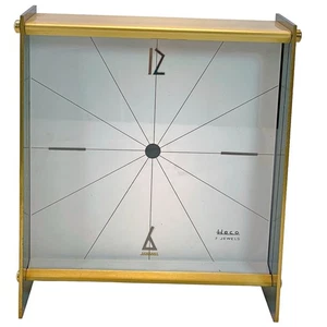 Heco 7 Jewels Clock Case Germany - New Old Stock w/OG Box MCM Modern Deco - Picture 1 of 4