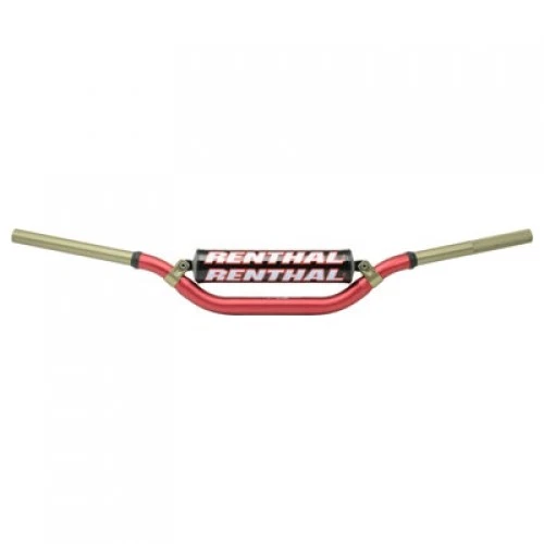 Manillar Renthal Twinwall 1 1/8" CR High Bend (#918) rojo 918-01-RD-02-185 para Foto 1 de 1