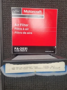 NEW Motorcraft FA2031 Air Filter FAST FREE SHIPPING 20-25 6.7L DIESEL - Picture 1 of 3