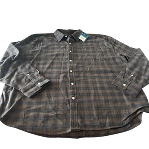 Arizona Jeans Co Flannel Button Down Shirt Size XXL Long Sleeve - Picture 1 of 6