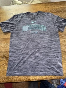 Nike MLB Arizona Diamondbacks Authentic Collection T-shirt Size Large Used - Picture 1 of 4