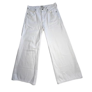 Citizens of Humanity Jeans Gr. 27 Premium Vintage Wide Leg weiß Button Fly - Bild 1 von 14