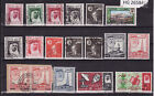 Katar gebrauchte Briefmarken Sheikh Defs 1960er Jahre regulär und Überdrucke