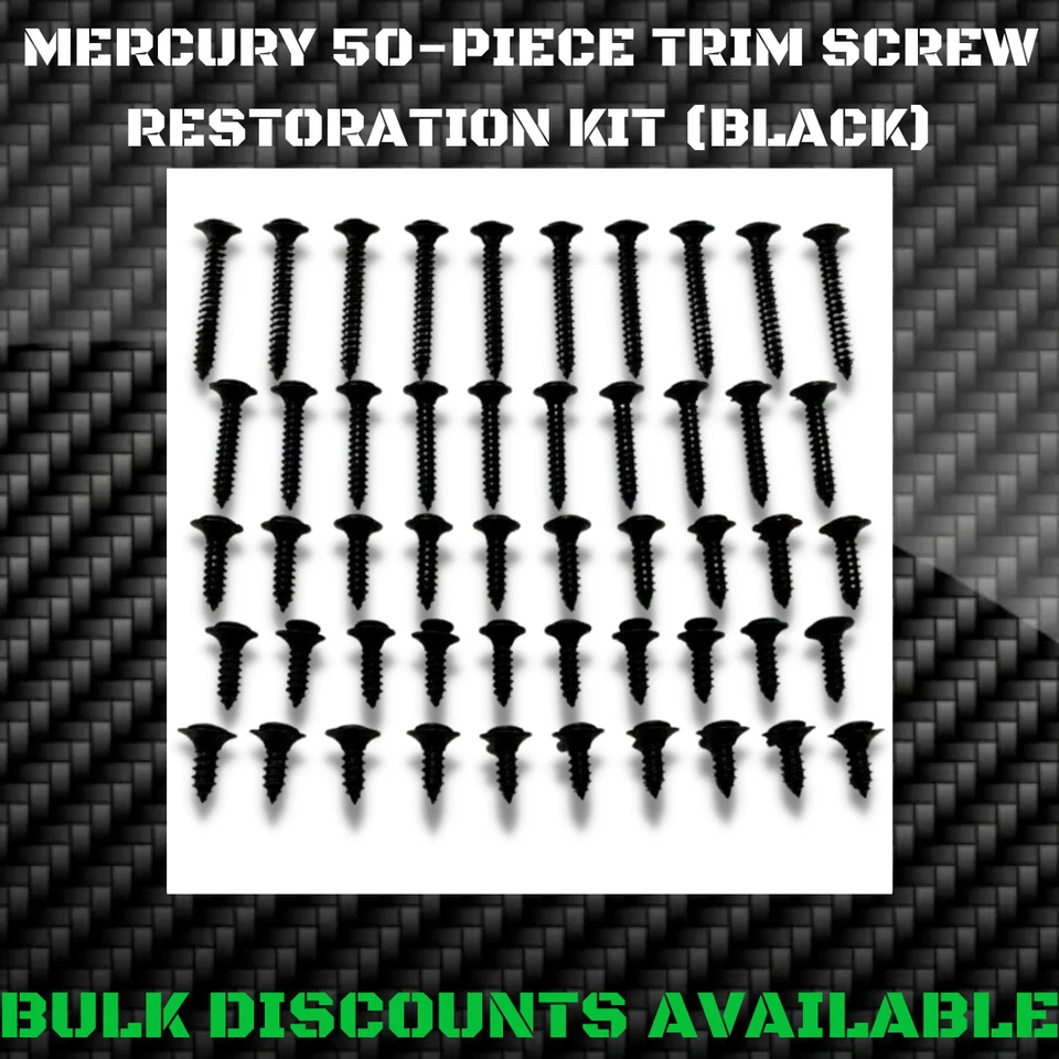 1959+ Mercury Country Cruiser Interior Dash Bezel  Exterior Molding Trim Screw  - Image 1 of 2