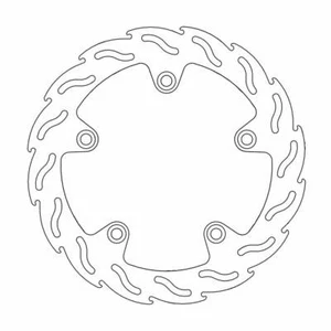 BMW F 800 S ABS 2007-2010 Moto Masters Flame Rear Brake Disc - Picture 1 of 5