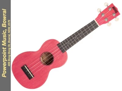 Mahalo Island Series Soprano Ukulele ML1CP - Coral Pink + Gig Bag - image 1 of 4