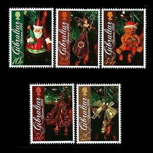 Gibraltar 2009 - Christmas - Sc 1216/20 MNH - Picture 1 of 2