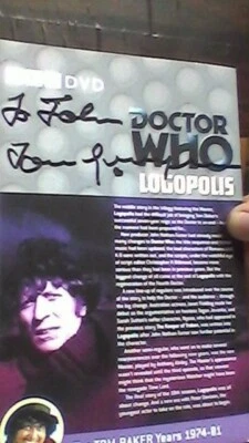 Doctor Who - Castrovalva  (DVD) INSERT - signed autograph by Tom Georgeson BBC - Image 1 of 4