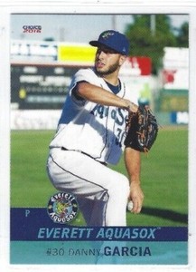 2016 Everett AquaSox (High-A Seattle Mariners) Danny Garcia