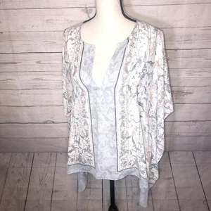BCBGMaxazria Medium/Large Damen Bluse High Low Kaftan M/L fließende Bluse - Bild 1 von 3