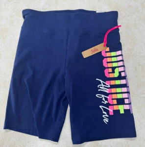 JUSTICE BIKE SHORTS GIRLS SIZE XLP (16P/18P) - NEW WITH TAGS - Picture 1 of 11