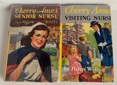 Cherry Ames Nurse Stories Senior Nurse Visiting Nurse Helen Wells Vintage Books - Image 1 of 4