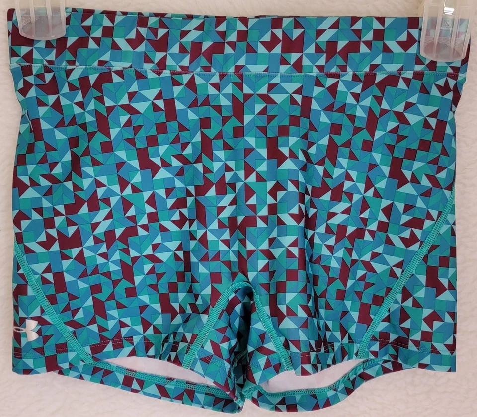 Under Armour Womens Shorts Size M Medium Multicolor Biker - Image 1 of 4