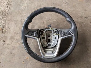 VAUXHALL ASTRA J 2012 LEATHER STEERING WHEEL 13351022 - Picture 1 of 4
