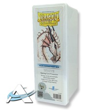 Deck Box Dragon Shield Four Compartment Box • Bianco White Portacarte 300 Carte