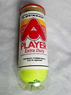 AT&T Challenge Dunlop Tennis Balls From '90's But NEW Salesman Sample With Story - Image 1 of 4