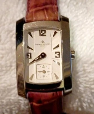 BAUME & MERCIER 65309 STAINLESS STEEL QUARTZ LADIES WATCH - Image 1 of 3