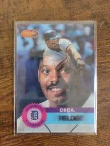 1994 Sportflics 2000 Movers #MM3 Cecil Fielder - Detroit Tigers - MLB
