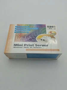 Mini serveur d'impression neuf Hawking Technology Windows 98/95, NT, réseau - Photo 1/2