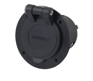 CS6375FL OEM Flanged Inlet with Integral Spring Lid Master/50, 50 Amp, 125V/250V - Picture 1 of 1