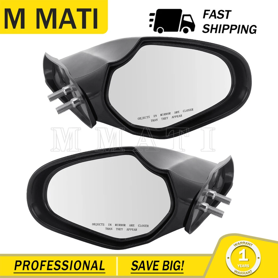 Mirror Set Fits Yamaha WaveRunner 2010-2015 VX 1100 Deluxe Sport Cruiser VXR VXS - Image 1 of 4