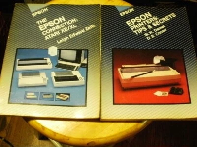 EPSON PRINTER Books for ATARI XL XE (2 Books) - Image 1 of 2