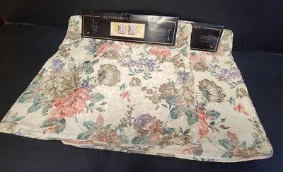 2 fundas de almohada de tela floral de diseño jacquard satinado 16x16 230334 Foto 1 de 4